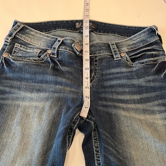 Silver Jeans Tuesday Low Capri Size 29-SOLD NOT FOR SALE - Picture 5 of 16